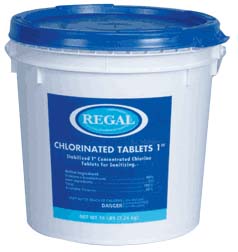 (image for) 3" Chlorine Tablets, 25 lbs pail